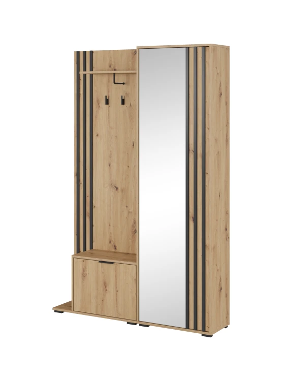 Piaski 22 08 12 garderoba Nelly artisan czarny bez poduszki biale tlo.jpg