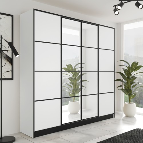Szafa EDEN 4D 207 - Biały - Wzór 2.jpg