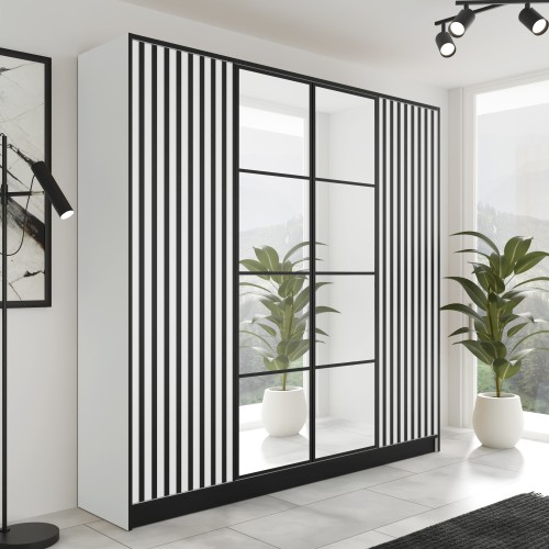 Szafa EDEN 4D 207 - Biały - Wzór 3.jpg
