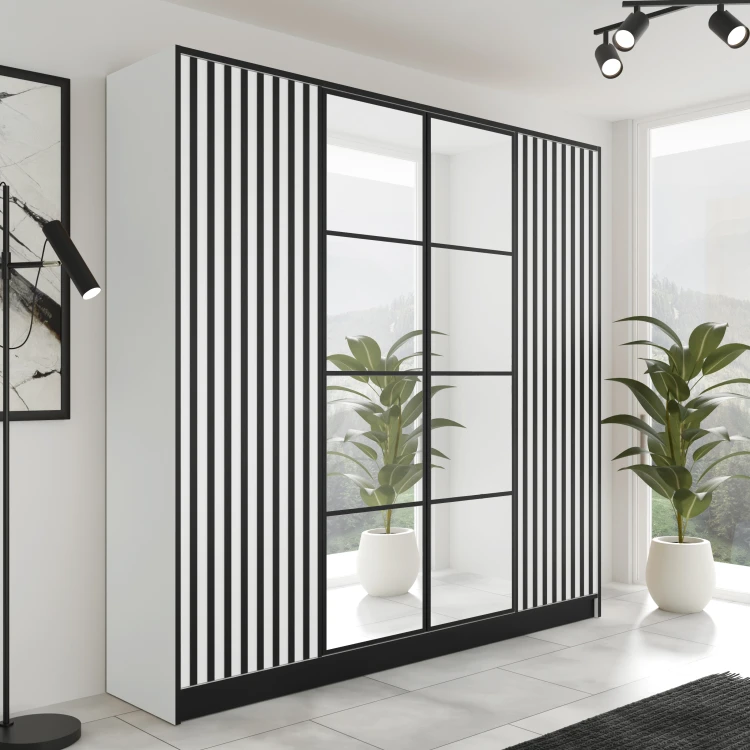 Szafa EDEN 4D 207 - Biały - Wzór 3.jpg