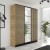 Szafa EDEN 3D 157 - Dąb Craft Złoty - Wzór 3.jpg