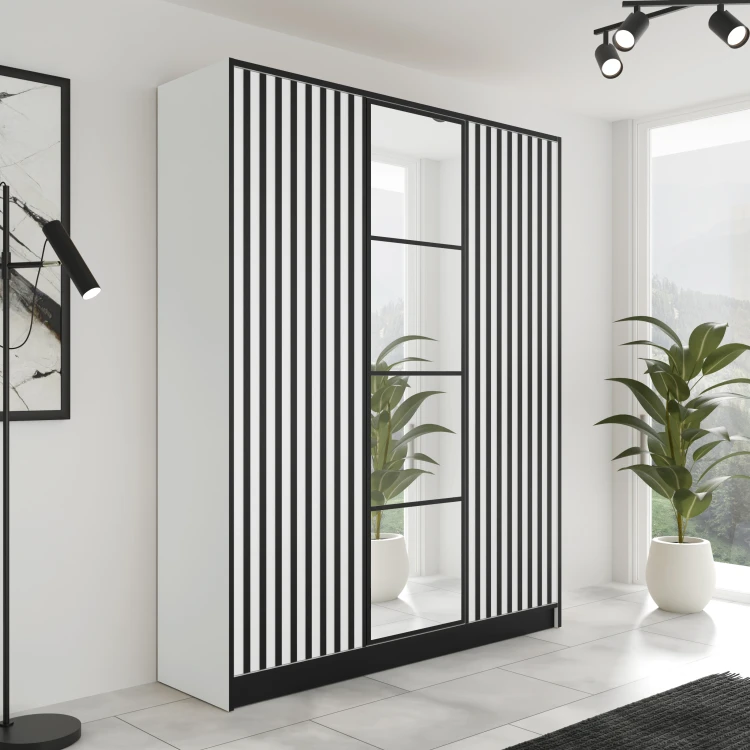 Szafa EDEN 3D 157 - Biały - Wzór 3.jpg